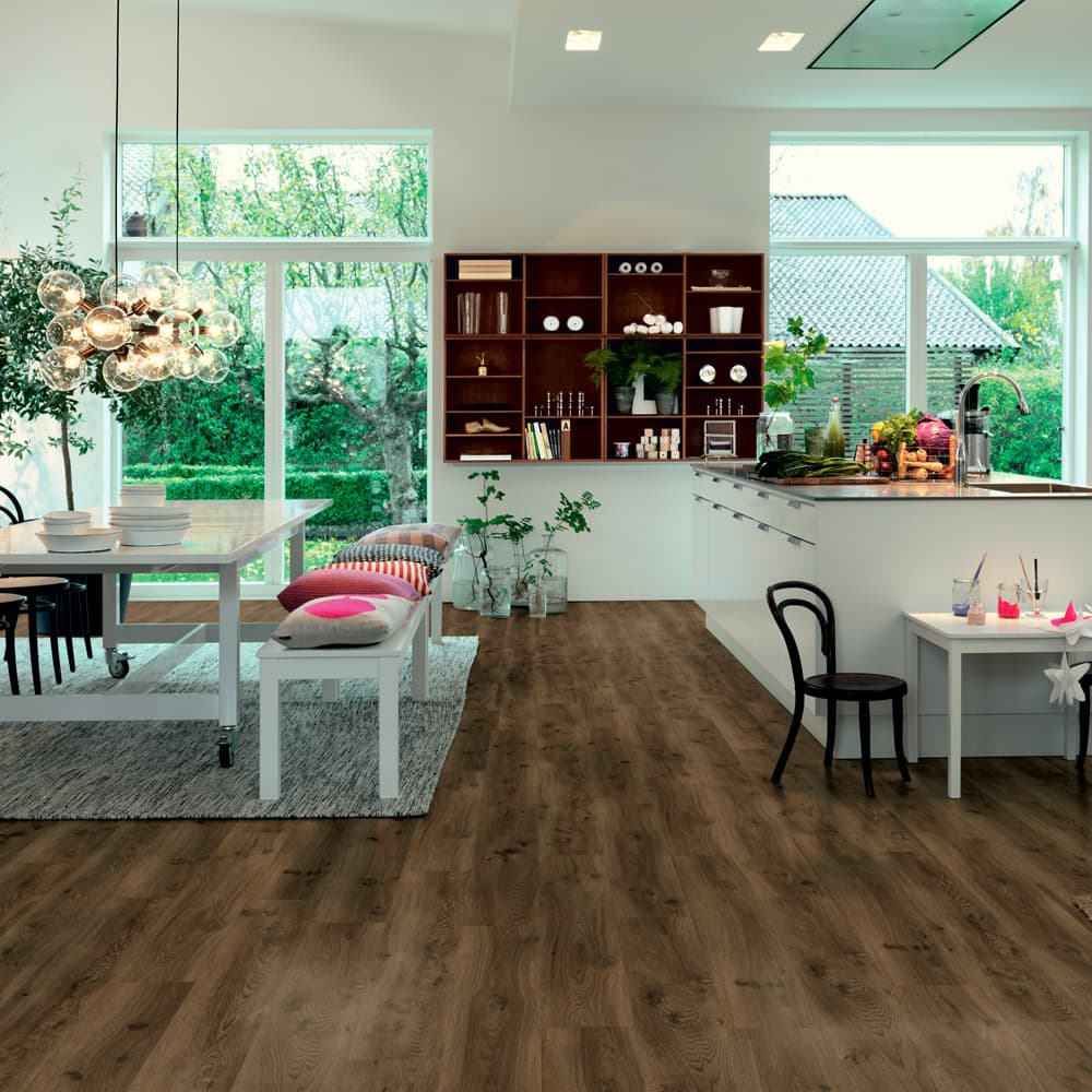 Плитка ПВХ Pergo Classic Plank Glue V3201-40019 Дуб Кофейный Натуральный 1256*194*2,5 (3,655)