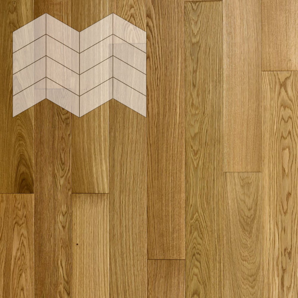 Паркет Елка Французская Lab Arte Chevron Дуб Рустик Масло UV.S 400/313х150х14/3/60°