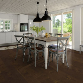 Паркетная доска KARELIA BL OAK CUBA LIBRE 188 MATT 1S (2.72 м2) в интерьере