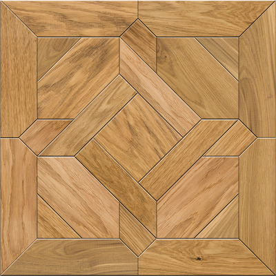 Модульный паркет инженерный Lab Arte №6-50 Дуб Натур лак 514*514*14/3мм