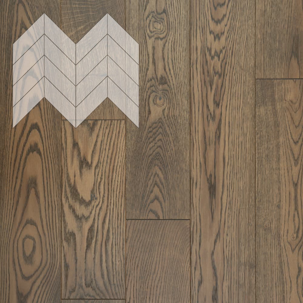 Паркет Елка Французская Lab Arte Chevron Дуб Рустик Ариста лак 600/450х150х14/3/45°