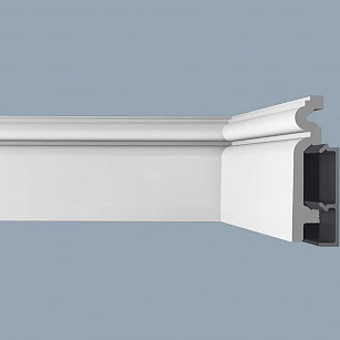 Плинтус напольный Bello Deco XPS П14 90х19х2000 в интерьере