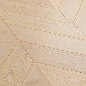 Паркет Елка Французская Lab Arte Chevron Дуб Натур Лана лак 400/328х125х14/3/60° в интерьере