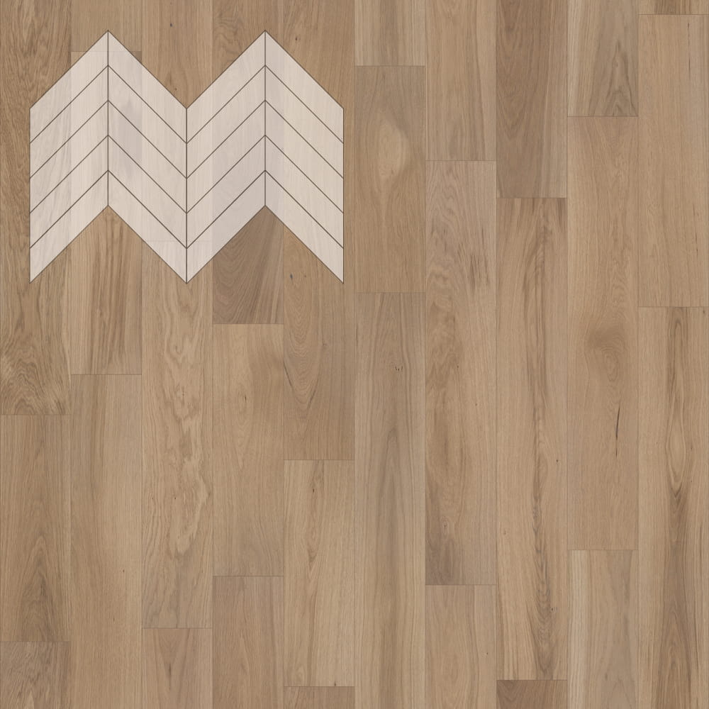 Паркет Елка Французская Lab Arte Chevron Дуб Селект Лаунж лак 600/490х110х14/3/45°