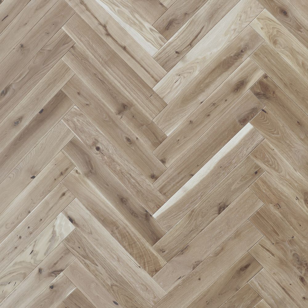 Паркет Елка Английская PolarWood Дуб ALASKA HB (1,08 м2)