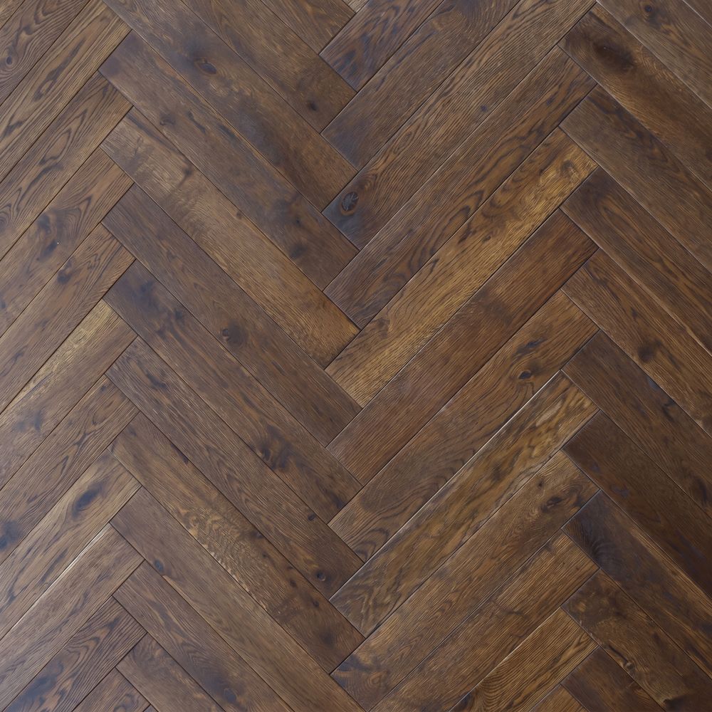 Паркет Елка Английская PolarWood Дуб CARRIBEAN HB (1,08 м2)