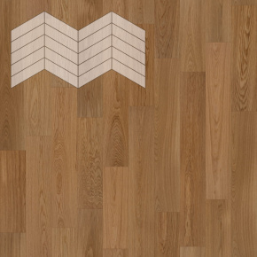 Паркет Елка Французская Lab Arte Chevron Дуб Селект Гридж лак 400/328х125х14/3/60° в интерьере